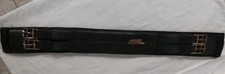 Jeffries Saddleby Black Leather Horse Ridding Girth 70 Cm