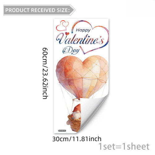 Heart window sticker - window, static