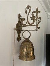 Large Vintage Brass Wall