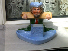 Antique Vintage Art Deco Rare Novelty German Schafer & Vater matchbox holder 