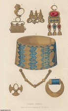 ANCIENT EGYPTIAN JEWELRY. AN ORIGINAL UNCOMMON ARTICLE FROM THE INTELLECTUAL OBS