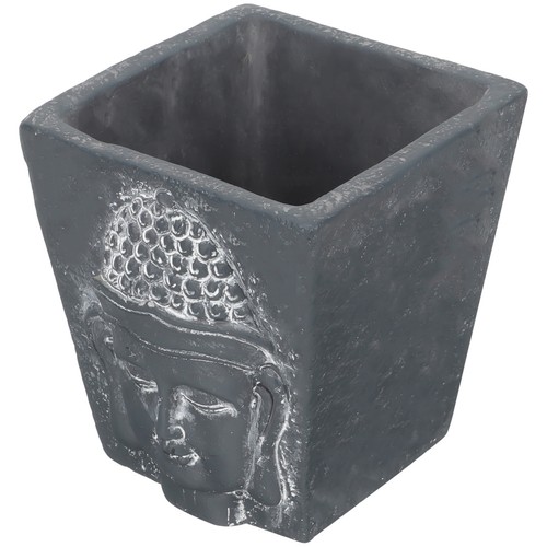 Simple cement planter pots - planter,