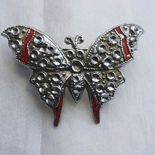 BUTTERFLY BROOCH Faux