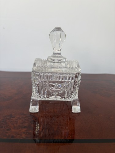 Vintage cut crystal glass - vintage,