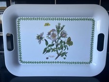 PORTMEIRION BOTANIC GARDEN LARGE MELAMINE TRAY DOG ROSE