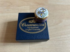 Crummles enamel Box - Flower