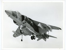 Photograph of Hawker Siddeley AV.8A Harrier in Flight  US Marines 1982
