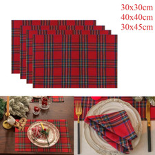 4Pcs Table Napkin Christmas