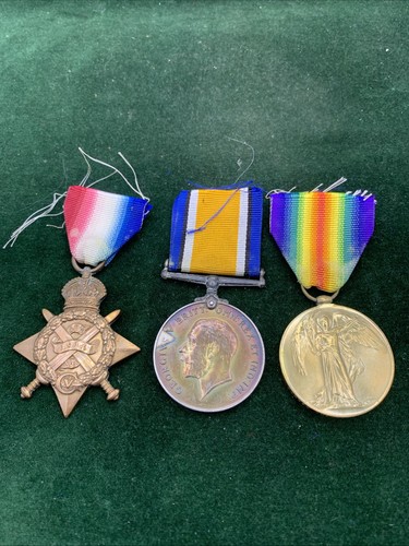 1914 ww1 medal trio - 1914-15,