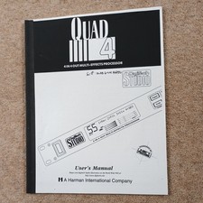 Digitech Studio Quad Manual