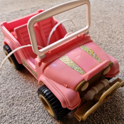 Vintage barbie pink - pink, jeep