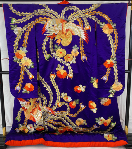 Japanese vintage kimono - japanese,