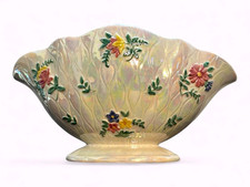 Vintage Maling Vase Iridescent