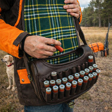 Real Cow Hide Leather Shotgun