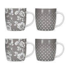 KitchenCraft Barrel Mug Set Of
