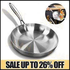 304 Stainless Steel Frying Pan