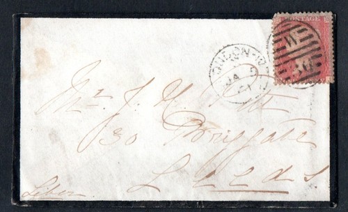Penny red stars on - gb,