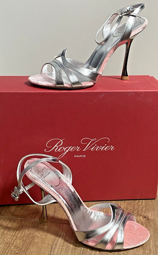 Roger vivier leather heel - vivier,