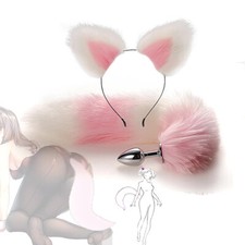 Fox Tail Metal Butt Anal Plug