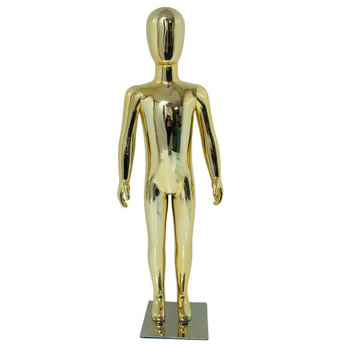 Gold child mannequin - child,