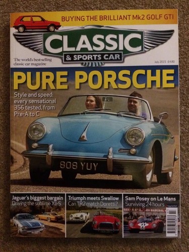 Classic sportscar july - july, 2015