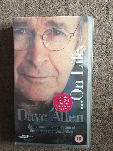 Dave allen life - dave, vhs