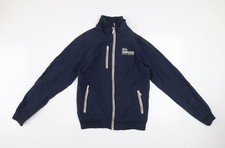 Mens UK Size M Crosshatch Blue