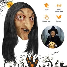 Universal Old Witch Mask Latex