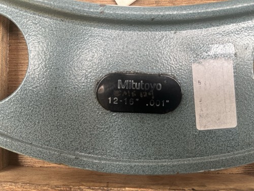 Mitutoyo outside micrometer - mitutoyo,