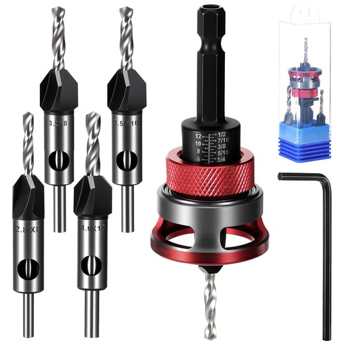 4pcs countersink drill bit set - 4pcs,
