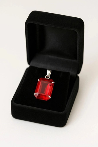 Natural red ruby - natural,