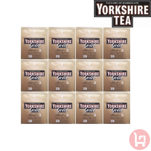 Yorkshire tea gold enveloped - tea,
