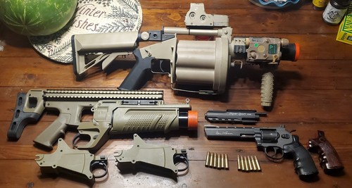 Airsoft collection left - airsoft,