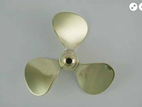 Brass propeller blade m4 - propeller,,