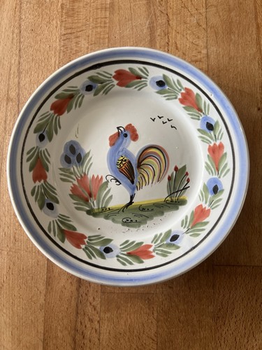 Quimper cockerel hand - quimper,