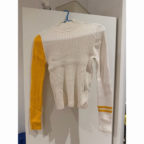 Zara asymmetrical yellow