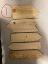 5x Wooden Direction Arrows Wedding Party Easter Christmas Halloween Hen Party