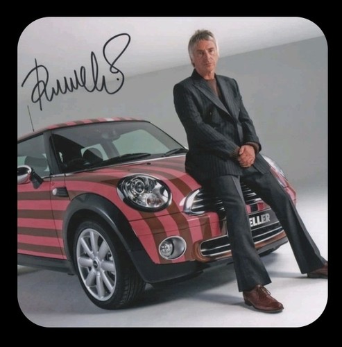 Paul weller signed 8x10 - signed,