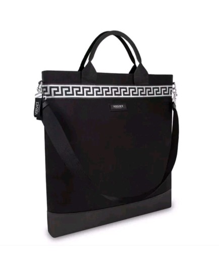 Versace black executive bag - versace,