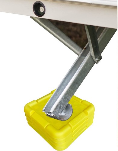 Caravan jack pads 5cm x - pads, 16.5cm