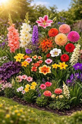 200 festiv summer colour bulb - colour,