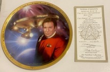 Star Trek Plate ‘Captain Kirk’ The Hamilton Collection