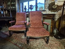 A Fine Pair Of Victorian Red