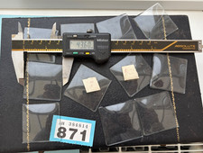 clock Makers Square Bevel edges Domed Glsses carriage clock maybe Mantel clock