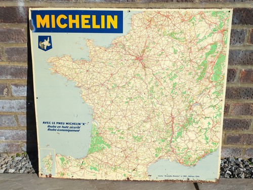 Vintage 1966 michelin - 1966, map