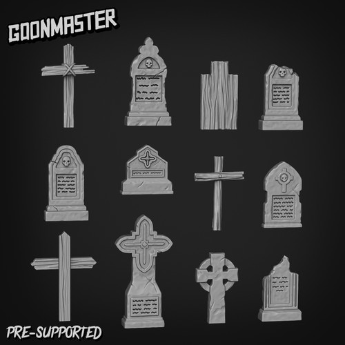 Grave markers basing - ,