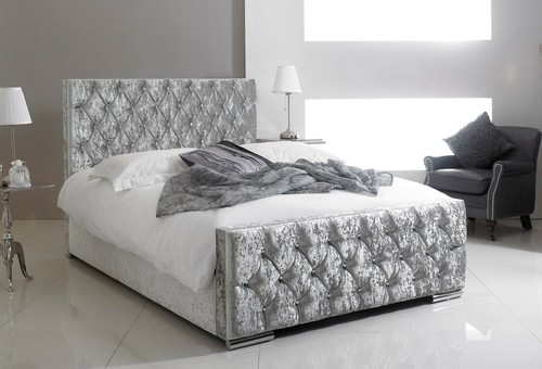 Florida diamond crushed velvet - crushed,