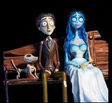 CORPSE BRIDE VICTOR AND EMILY 25TH ANNIVERSARY 1/10 SCALE FIGURE SET