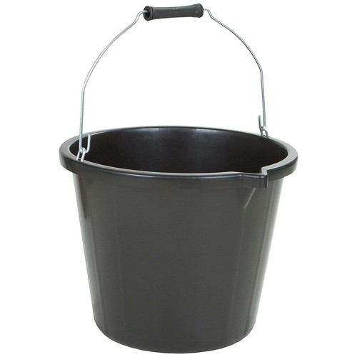 Bucket general purpose - purpose, black