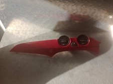 Vauxhall Adam 2013 - 2019 Dashboard Trim & Air Vents Red Z50M 13349458